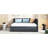 Full Daybed With 2 Drawer Storage, Gray Linen Fabric. Bed Frame Without Box Spring For A Modern Bedroom Interior Upholstered Drawers, Linen.-721337222