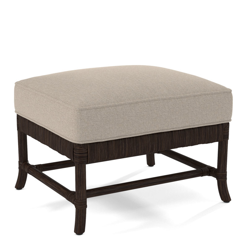 Lafayette Ottoman, Java, Eggshell Crypton Performance; 0884-93