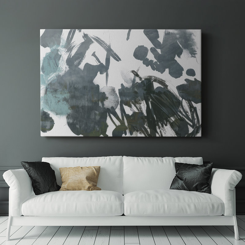 Word Bubble II -Gallery Wrapped Cavas, 12" H x 18" W