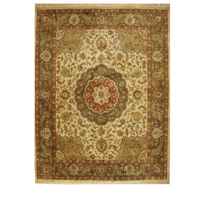 Fitz Wool Oriental Indoor Rug