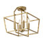 Plafonnier encastré 4 lumières Golden