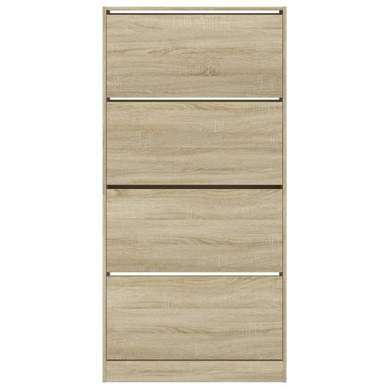 12 Pair Shoe Storage Cabinet, Sonoma Oak