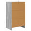 40cm W Manufactured Wood Bedside Table-1389950834