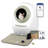 Casa Leo Leo’s Loo Too Smart Self-cleaning Cat Litter Box Bundle-108673277