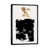 Black Floater Framed