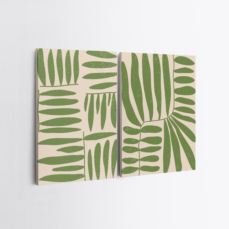 Élégantes peintures sur toile décoratives (2 pièces), 19,7 po x 27,6 po chacune | 100% toile avec cadres 100% bois | Superbe art mural pour le salon et la chambre à coucher, parfait pour la décoration intérieure et les idées de cadeaux