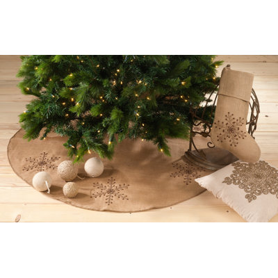 Aazon.co: 48 Inch Dark Red Knitted Christas Aroon Tree Skirt, Large