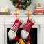 Porte-chaussette de Noël 6,75 po H