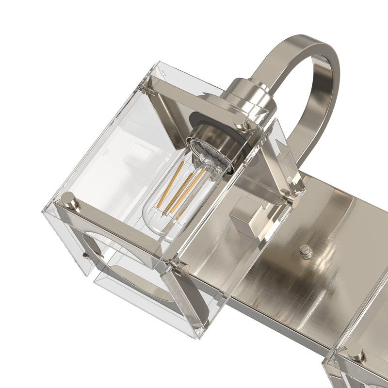 23.5Inch Bathroom Vanity Light, 3, Nickel