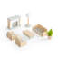 Meubles de maison de poupée Modern Home - 24 pièces ensemble