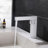 Modern 7.2" Pull-Down Bathroom Faucet with Digital Temperature Display-129606634