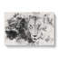 Portrait of a Lion Watercolour - Wrapped Canvas-56664870