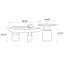Ensemble de tables basses rondes en marbre