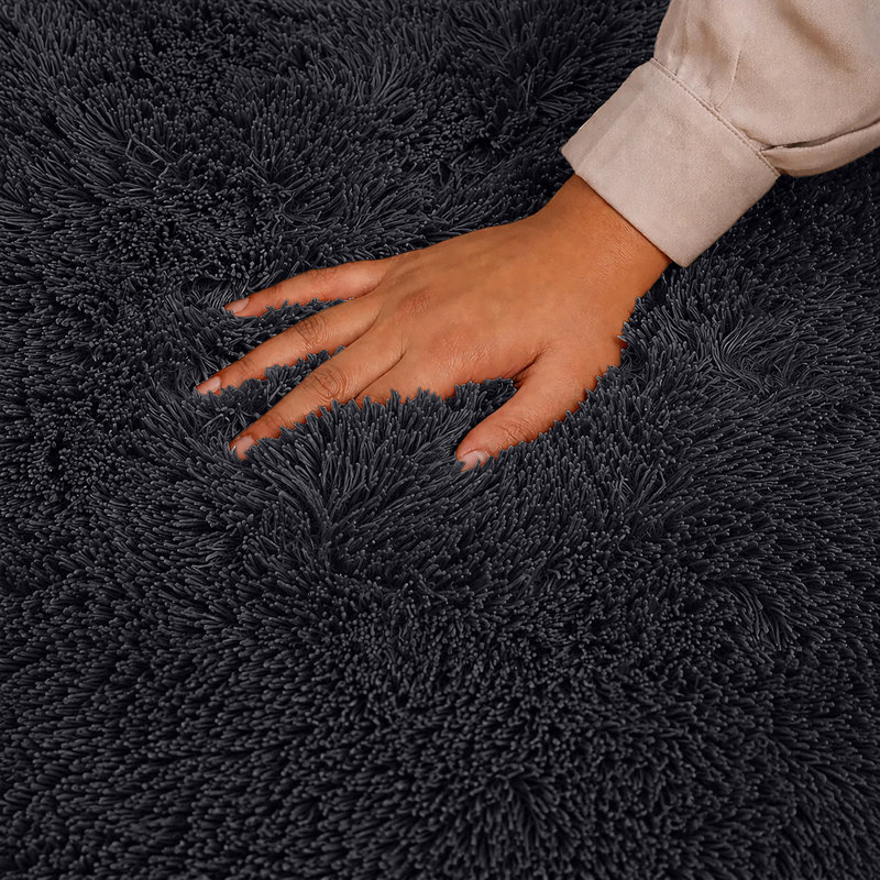 Soft Fluffy Indoor / Outdoor Living Room Large Area Rug, Rectangle 200 x 290 cm