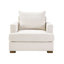 Fauteuil surdimensionné rembourré Tasha