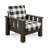 Valenzuela Accent Chair with Geometric Cushion