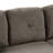 Sleeper Sectional Sofa Bed with Side Shelf and 2 Stools-2070167804