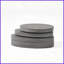 Table basse rotative moderne noire matte - 3 couches peu encombrantes, parfaite pour le salon Petits espaces