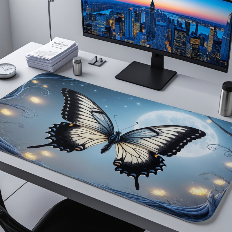 Polyester Desk Pad, 23.6x13.8