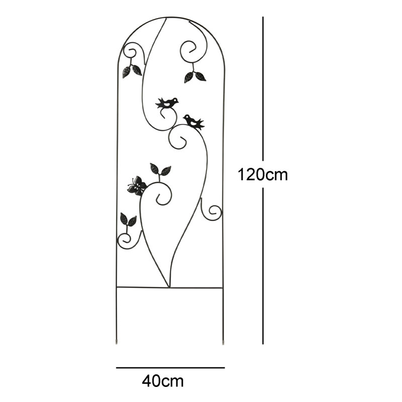 Sharlene 120cm H x 40cm W Metal Trellis