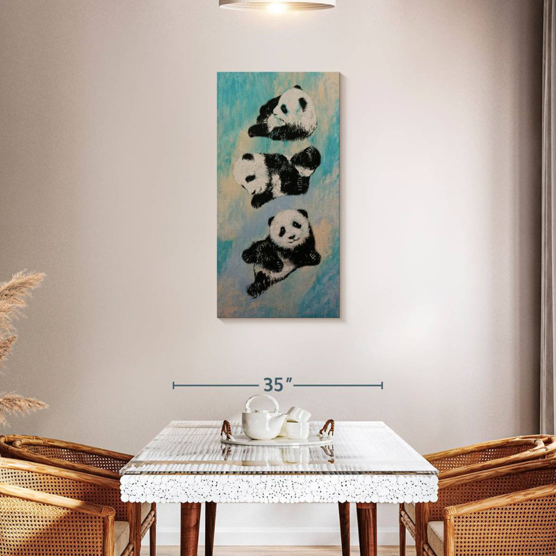 Panda Karaté, H 42 po x l 21 po