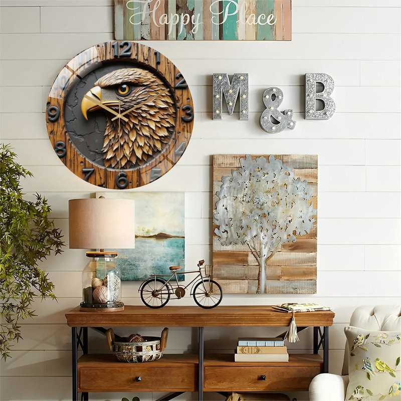 Horloge murale 12 po