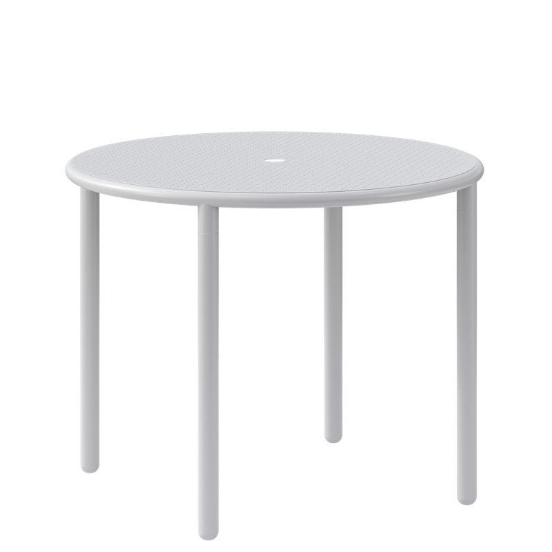 Table basse Juna, ronde, Blanc