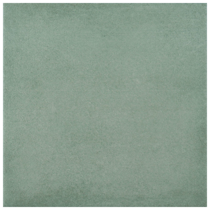 Carreau de porcelaine pour plancher et mur 6 po x 6 po Matter, Vert