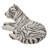 White Tiger Laying Down Statue-120613953