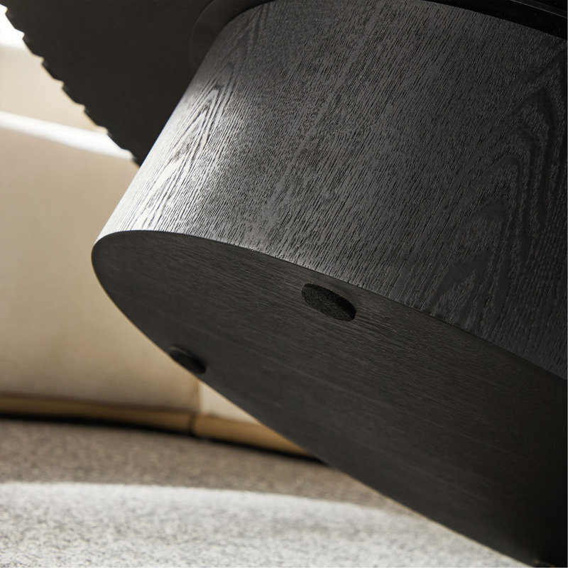 35,43 "Nesting Round, Noir