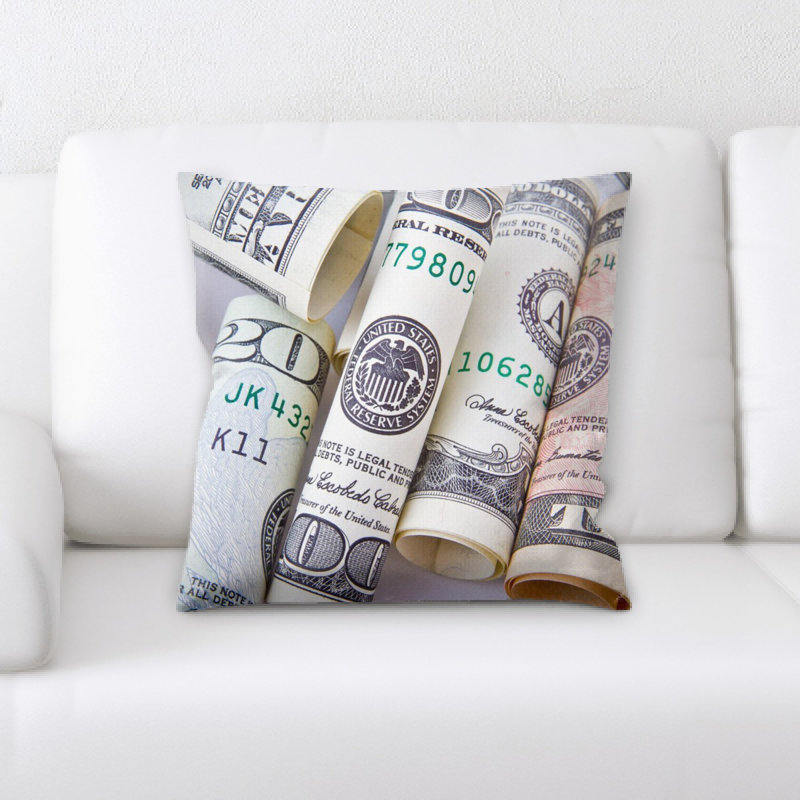 Coussin en dollar