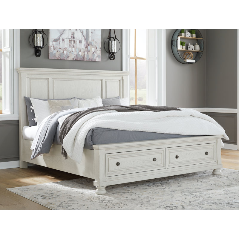 Quevedo Panel Storage Bed, King