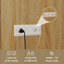 Lit escamotable pleine grandeur avec tiroir et station de charge, commode pliante dissimulée peu encombrante en bois, armoire de rangement multifonctionnelle