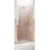 Stellar 42.25 in. W x 78 in. H Fully Frameless 3 Panel Inline Glass Hinged Shower Enclosure