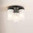 Rudaigh Glass Flush Mount-66595410