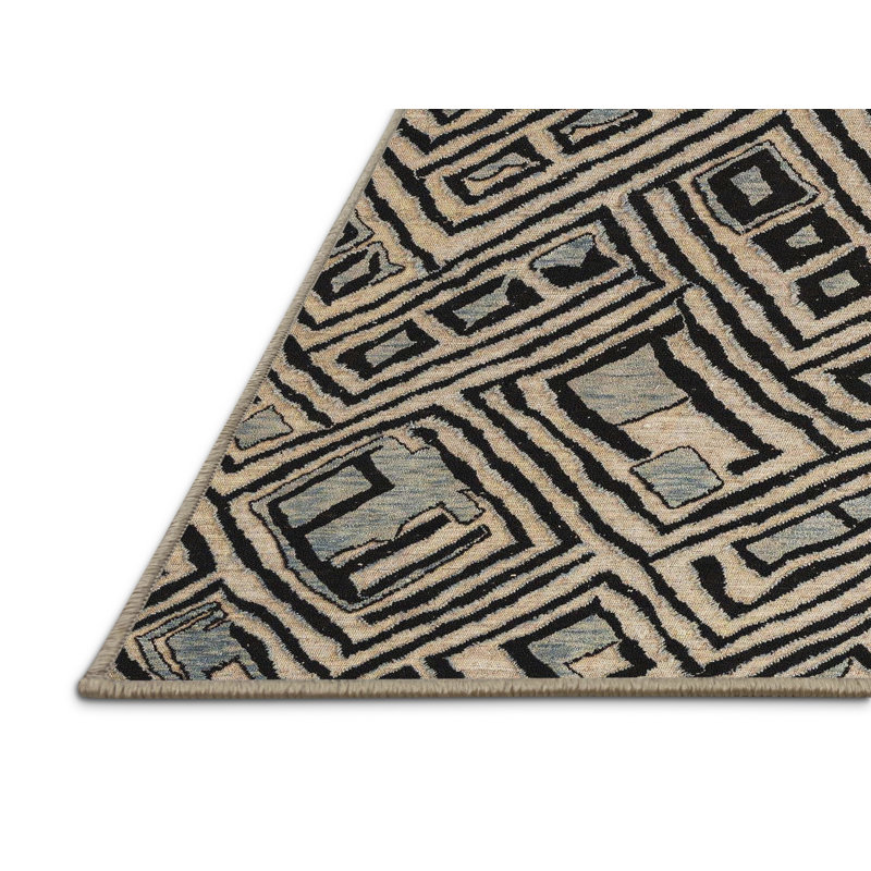 Abstract Indoor Rug, Rectangle 6' x 9'