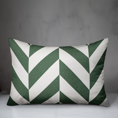 Chevron Outdoor Throw Pillow