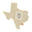 Crystal Texas Picture Frame