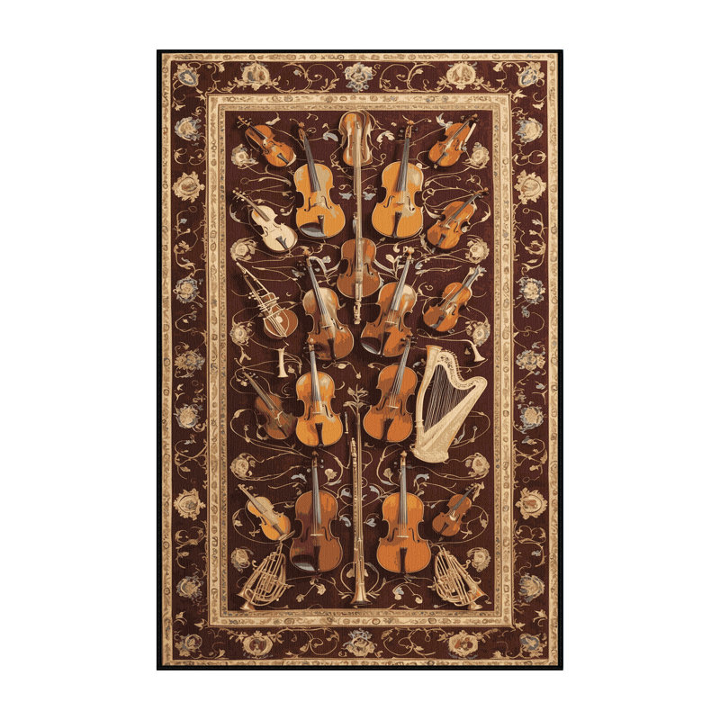 Tapis noir français lavable à la machine, Rectangulaire 7 pi x 10 pi