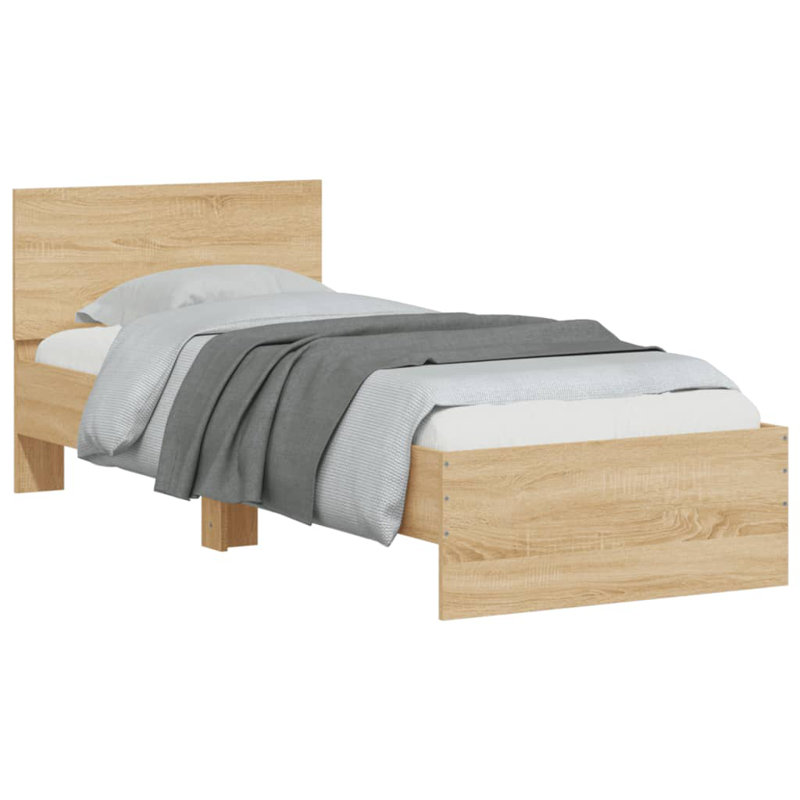 Bed, Single (3'), Sonoma Oak