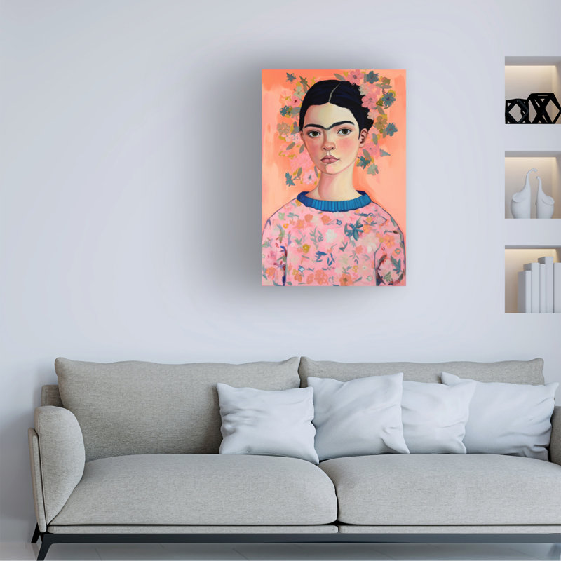 Art sur toile «Bachelor Treechild Young Frida», H 19 po x l 12 po