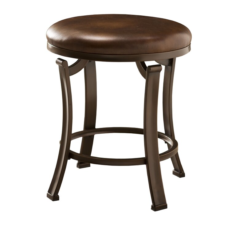 Tabouret industriel en cuir Staten