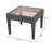 Outdoor Antibes Wicker Side Table-117628010