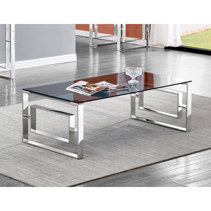  Table basse Kolby , Argent