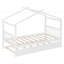 Wooden House Bed with Trundle-783411606