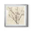 «Neutral Blossoms On Cream», reproduction encadrée de qualité supérieure - prête à être accrochée-823768929-823768928