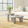 Bryce Nesting Coffee Table-Creamy Taupe Marble Solid
