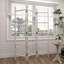 Échelle à 3 tablettes en bois blanc 48 po x 2 po x 71 po