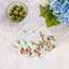Serviettes de cocktail en satin de coton Cherry Blossom-1766513181