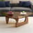 Modern Triangle Coffee Table With Solid Wood Base -walnut-1988884813-1982229638